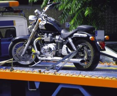 an image of Broomfield motorcycle towing service